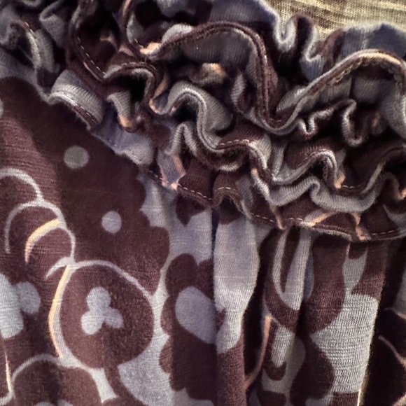 Boden 100% Cotton Purple Paisley Dress Size 8 - Picture 4 of 4